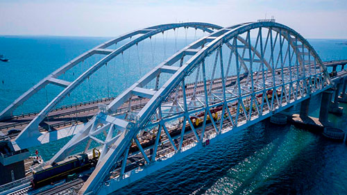 Постройка Крымского Моста